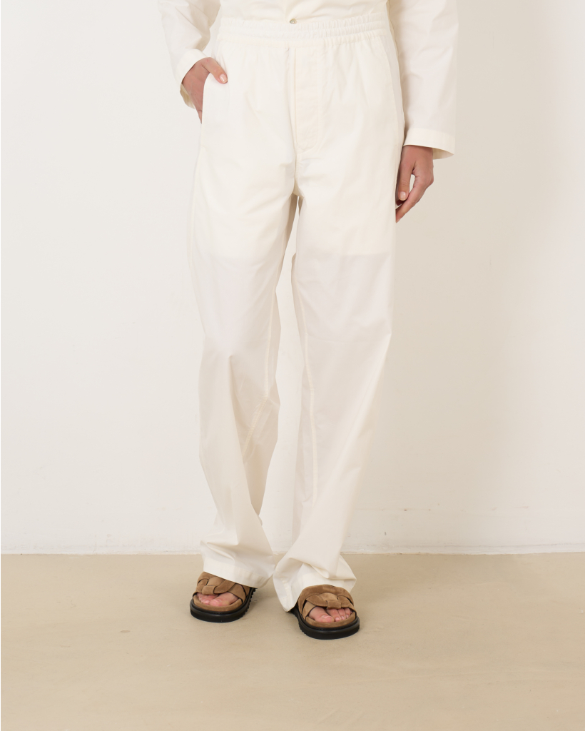 Relaxed Trousers Cream