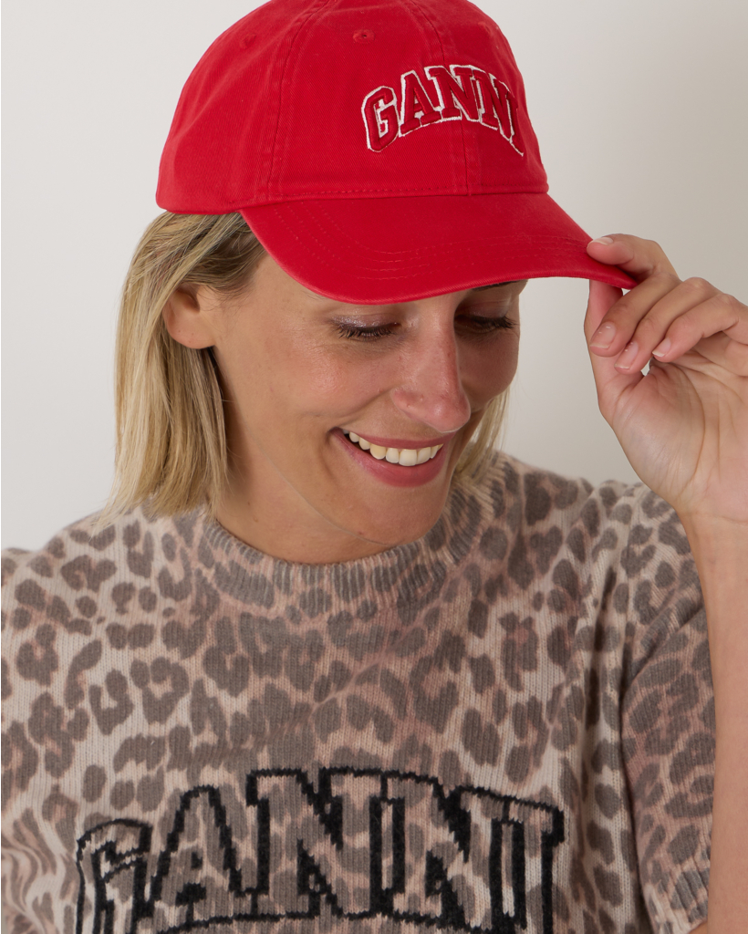 Canvas Cap Fiery Red