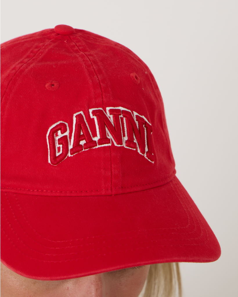 Canvas Cap Fiery Red