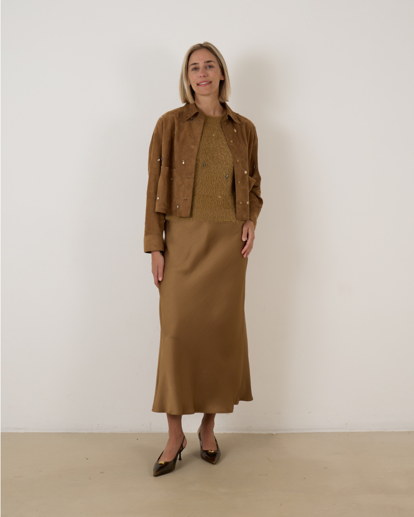 satijnen rok van Luisa Cerano