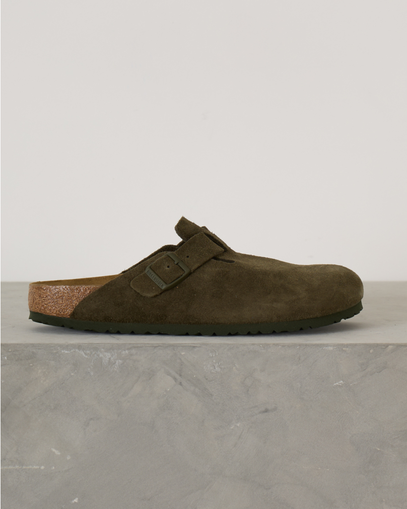 Boston suède instappers Thyme