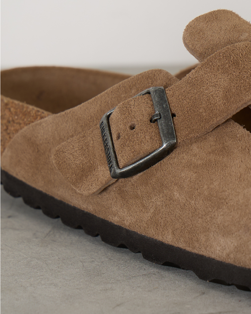 Boston Suède Instappers Tea Tonal