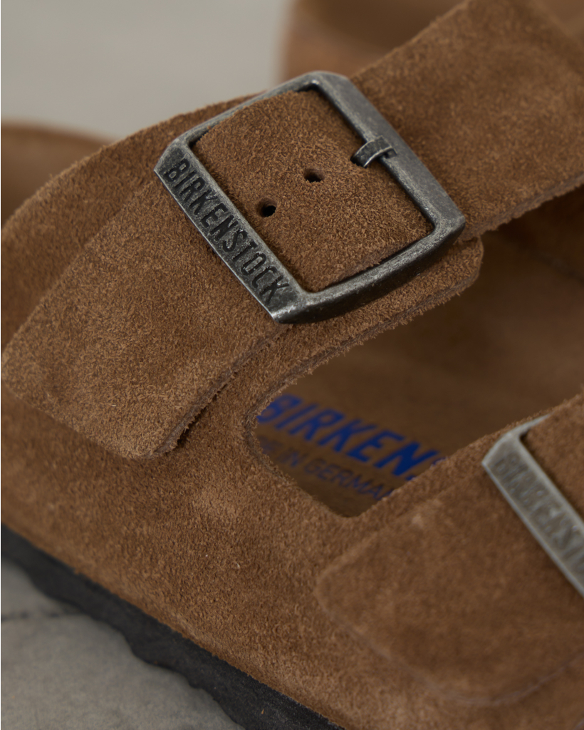 Arizona Soft Foedbed Sandalen Dark Tea Tonal