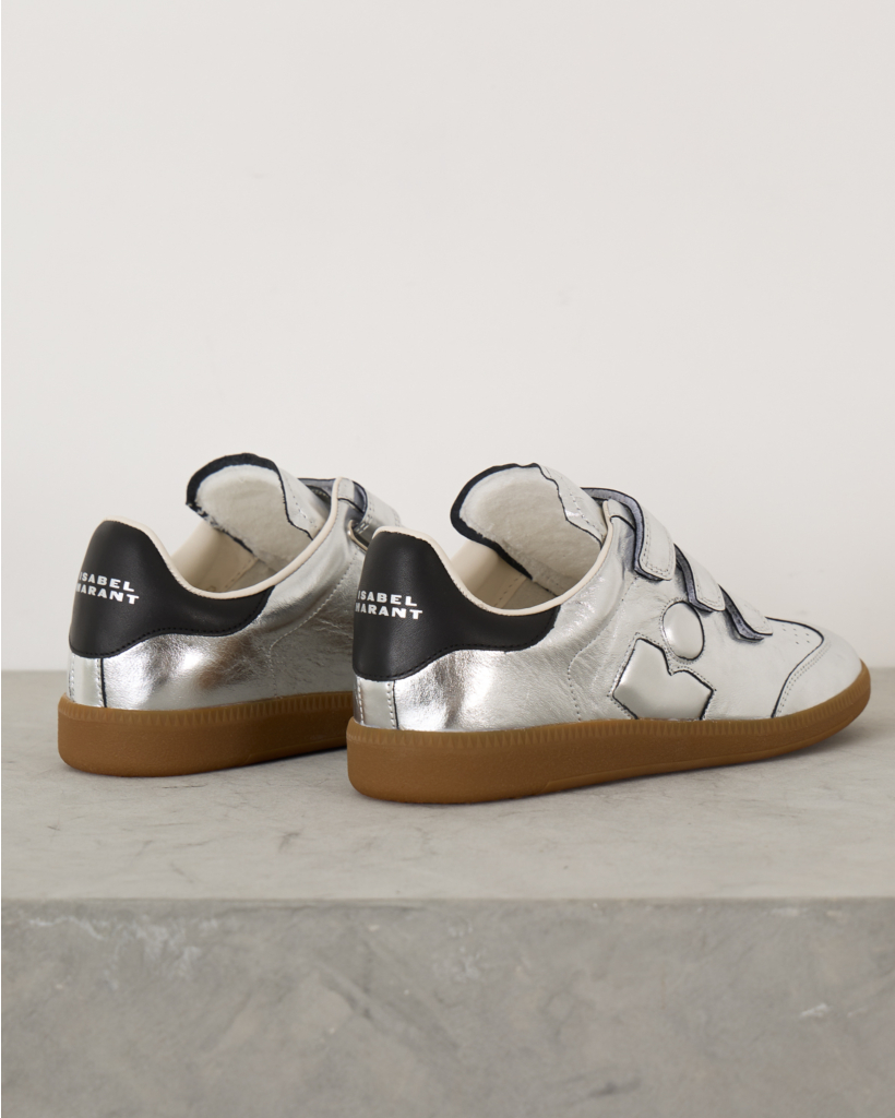 Beth Sneaker Chalk Silver 
