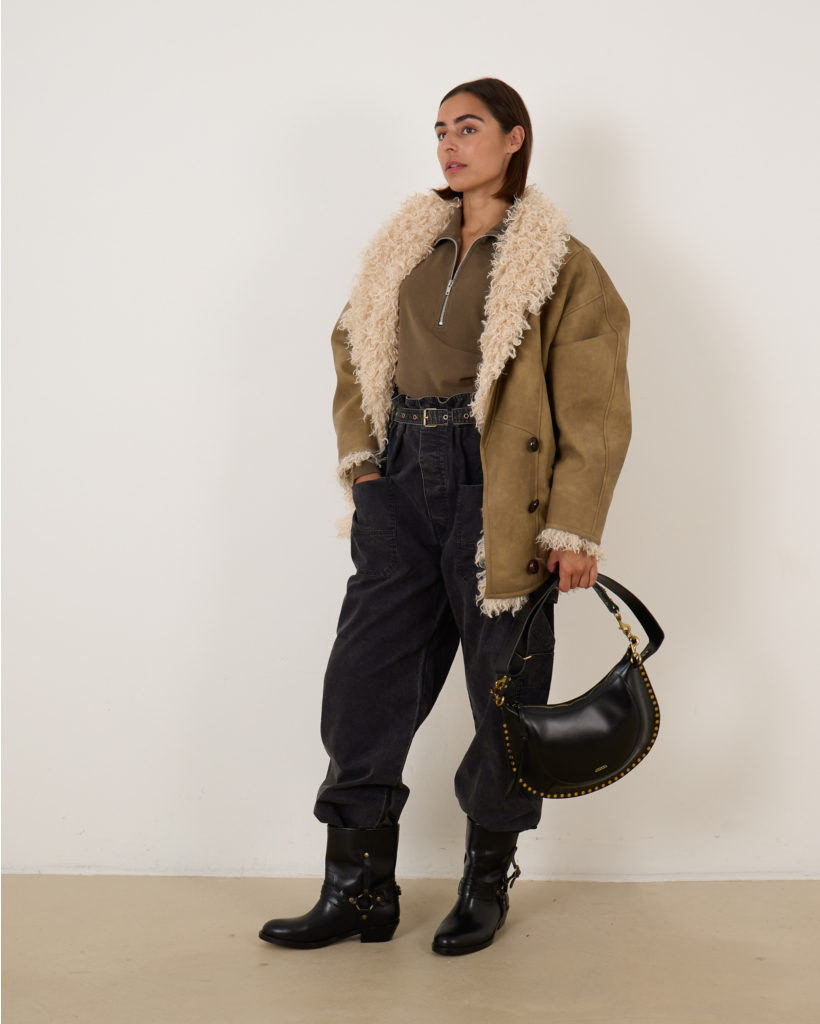 Clea Coat Taupe