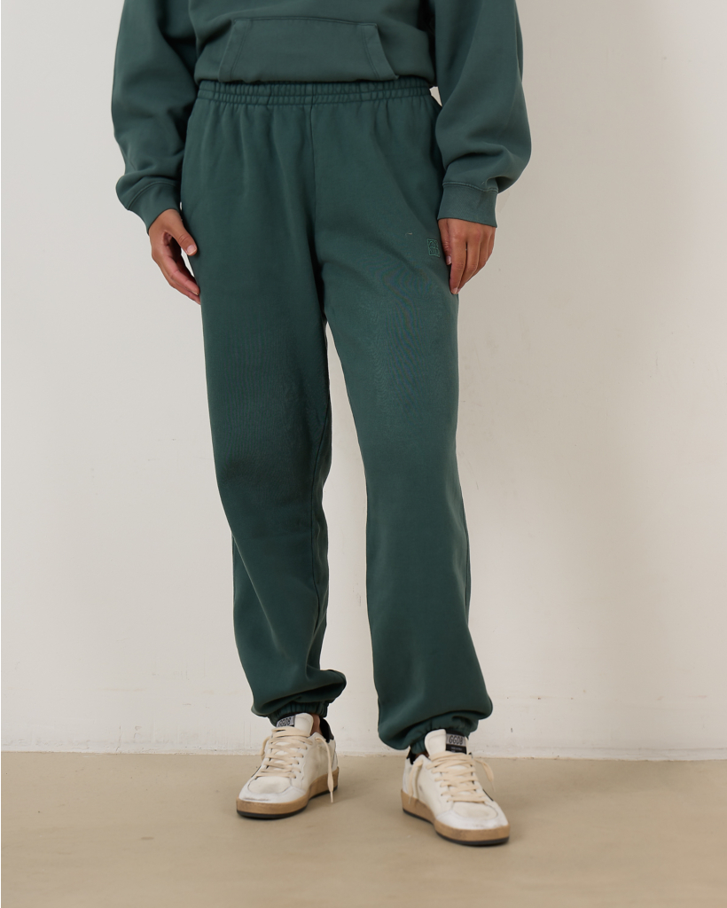 Karter Jogger Framed Monogram Groen