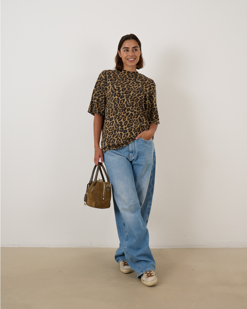T-shirt Leopard