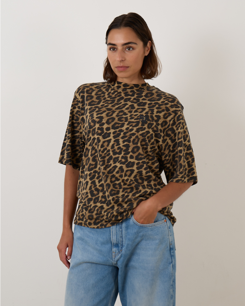 T-shirt Leopard