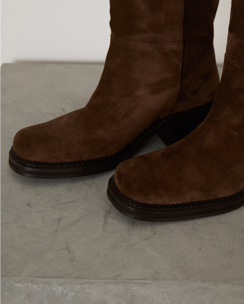 Columba Suède Laarzen Mustang