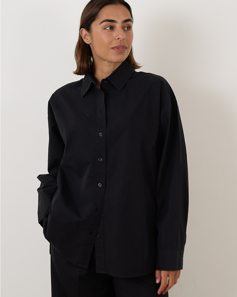 James Blouse Zwart