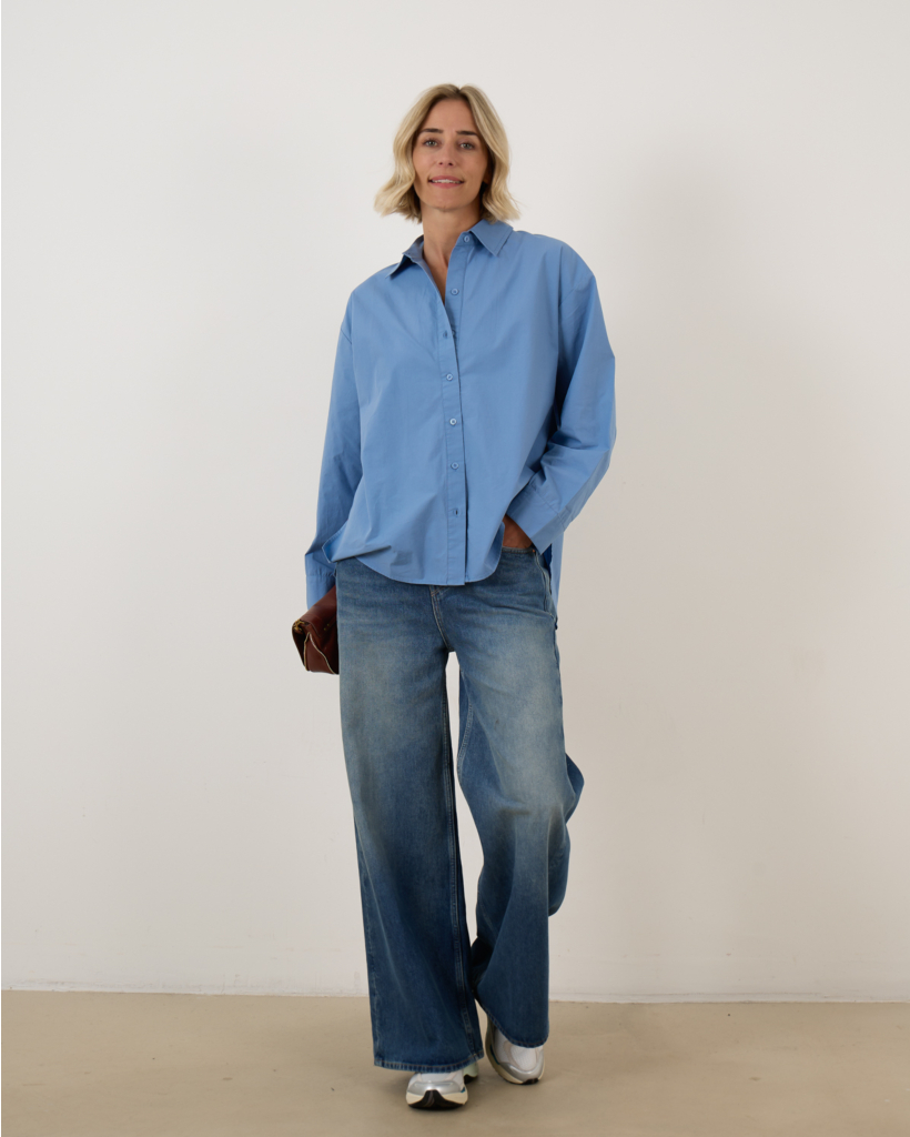 James Blouse Blauw