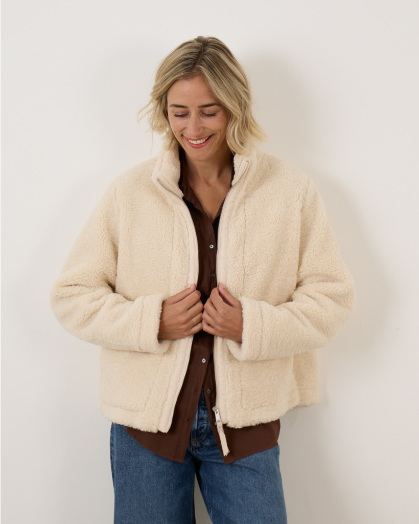 Cream Dree Bomber