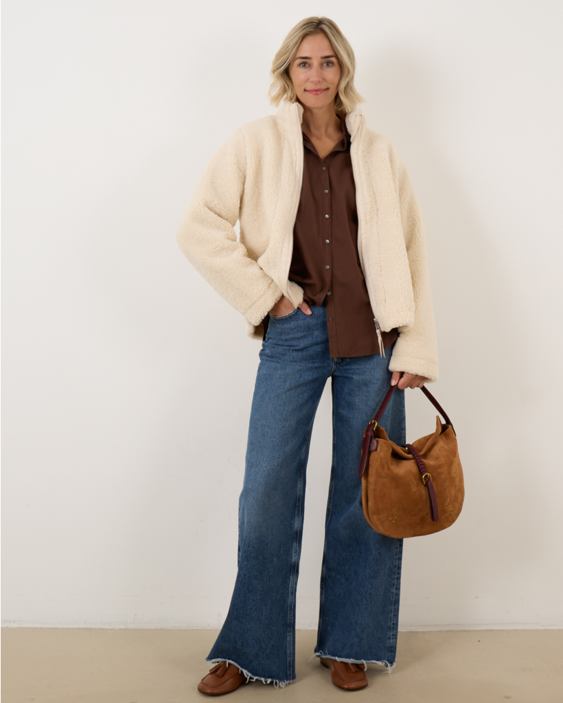 Cream Dree Bomber