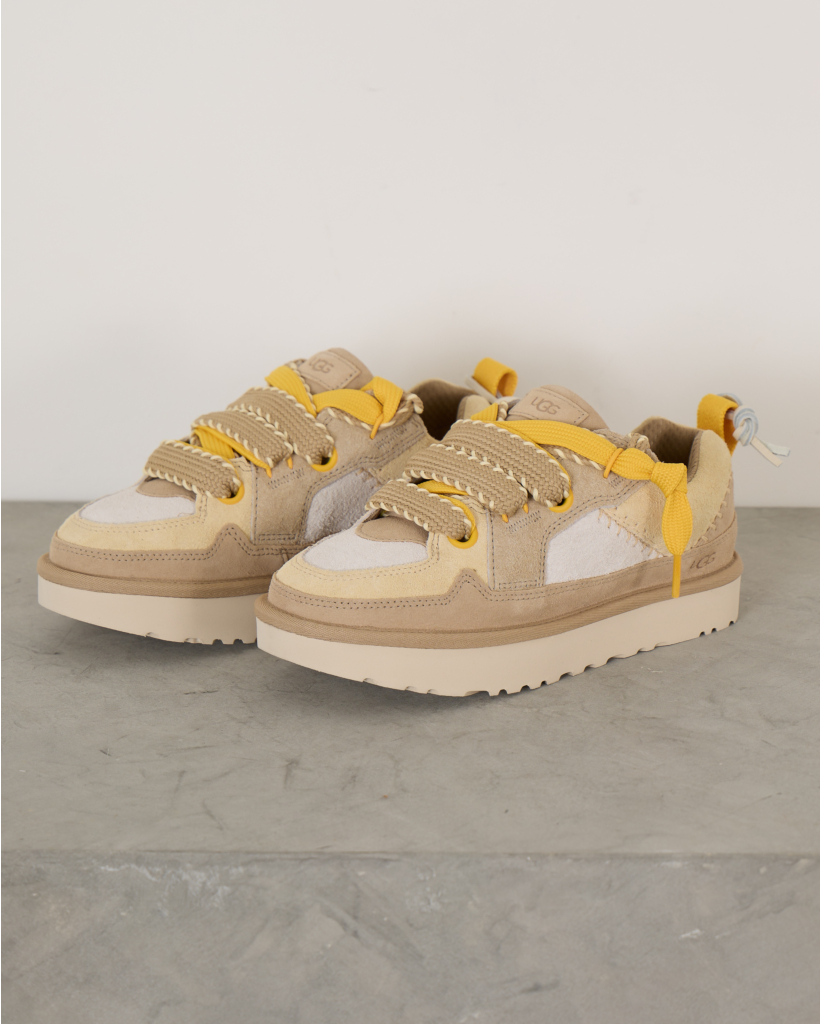 Lo Lowemel Sneakers Mustard Zand
