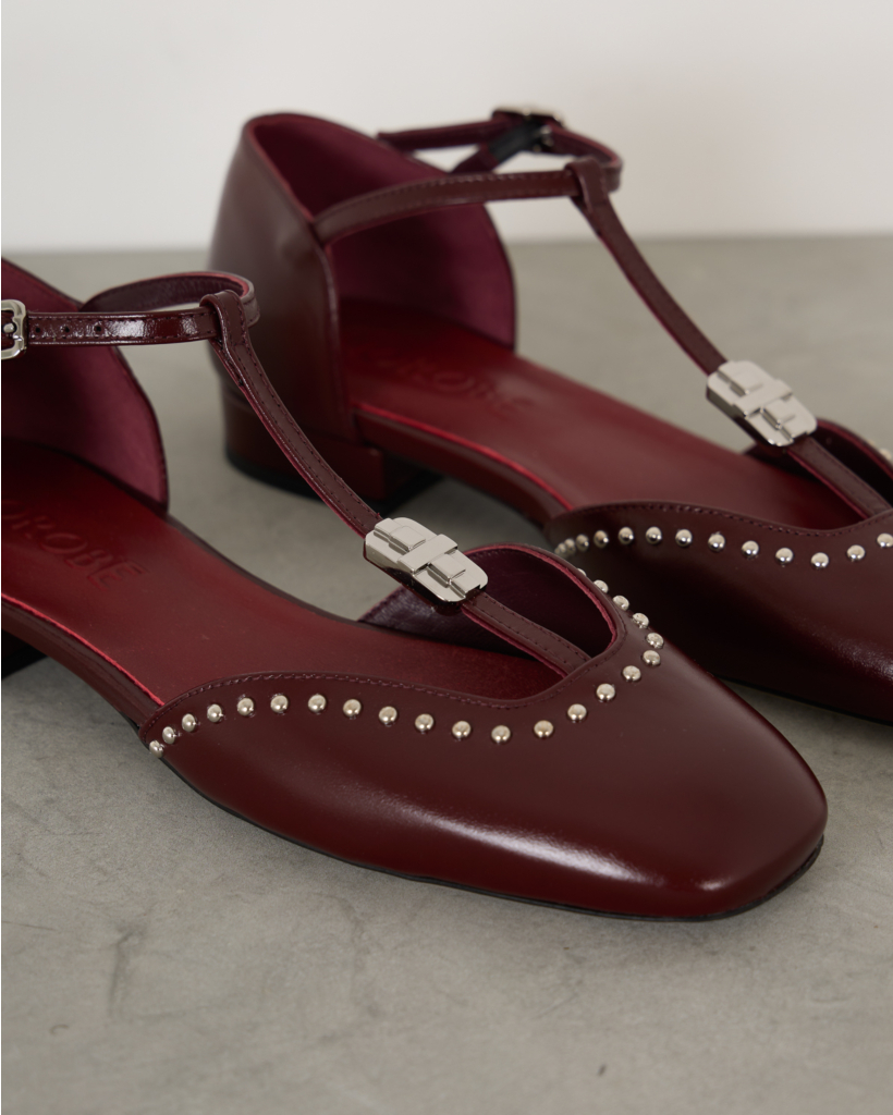 Florinne Muiltjes Bordo Shiny 