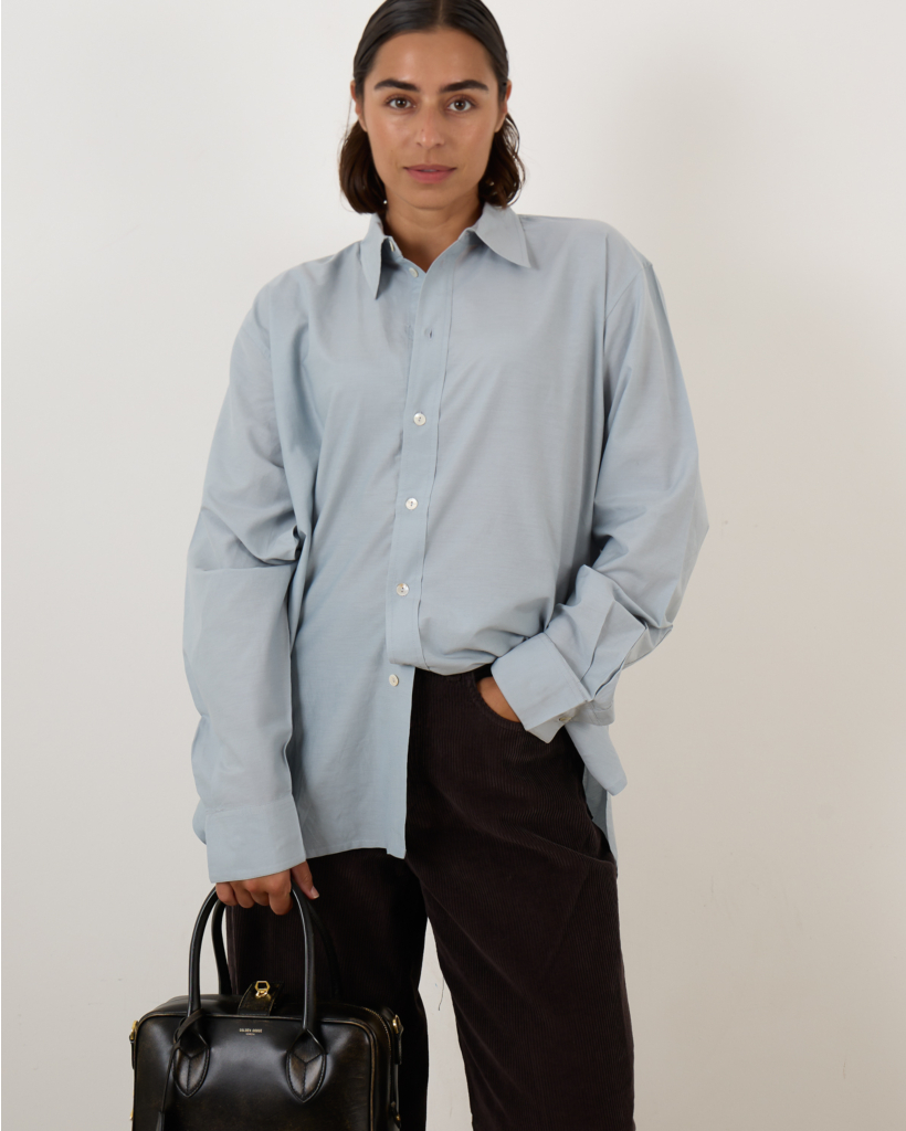 Frank Shirt Dust Blue