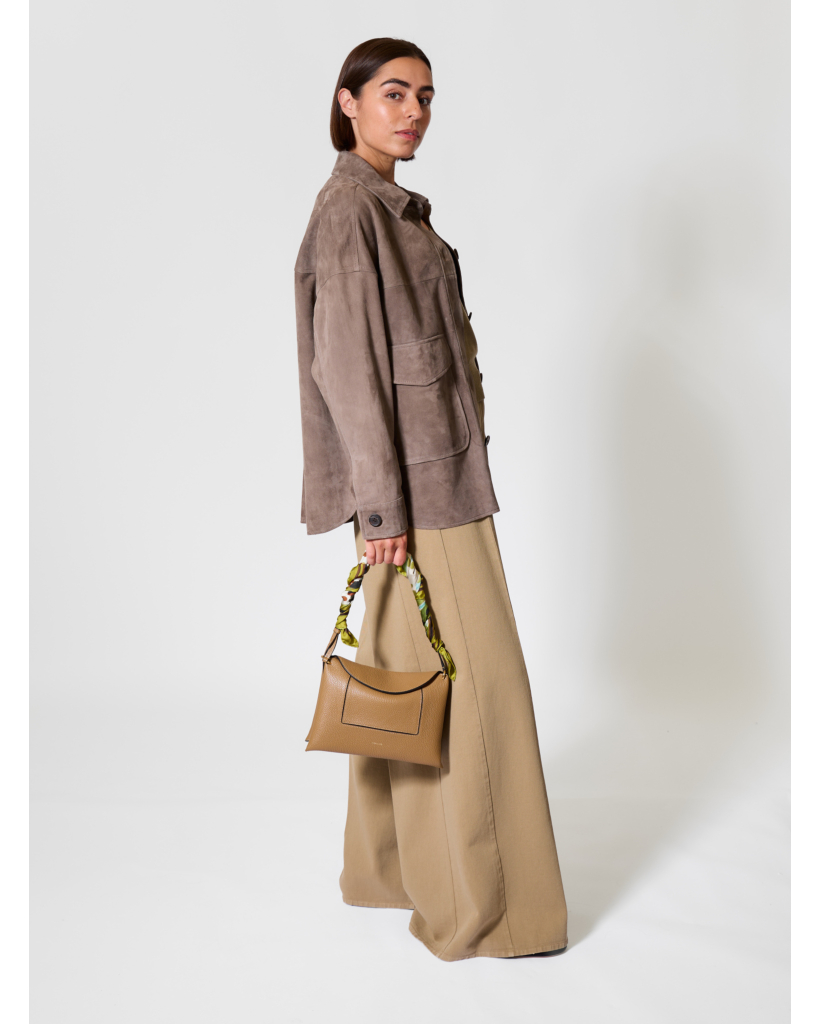 Kaylee Lamb Suede Jack Soil