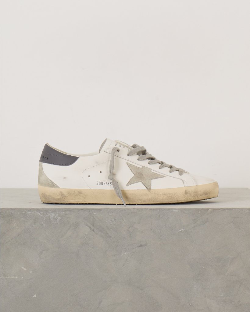 Super Star Sneakers Wit Grijs