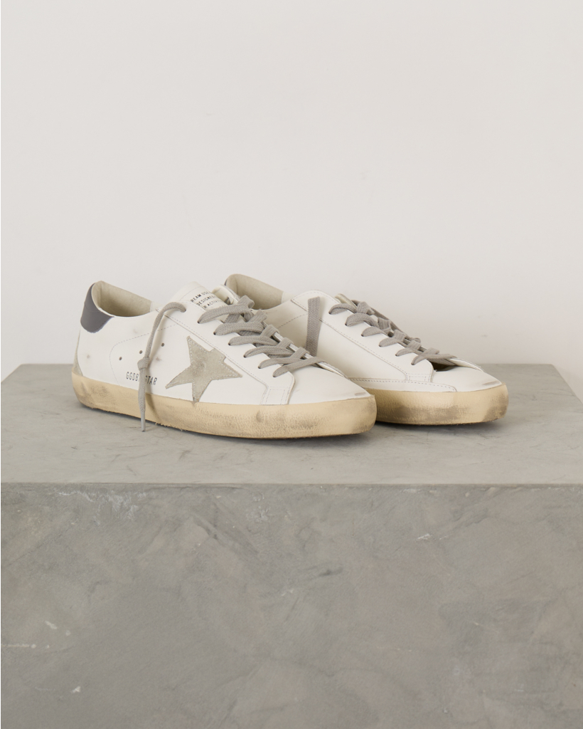 Super Star Sneakers Wit Grijs