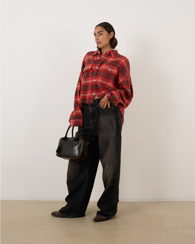 Wayne Articulated Knee Jean Ashbury Black