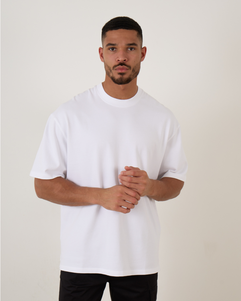 George Oversized Tee White