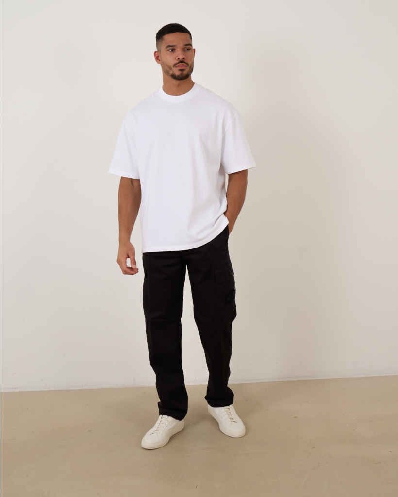 George Oversized Tee White