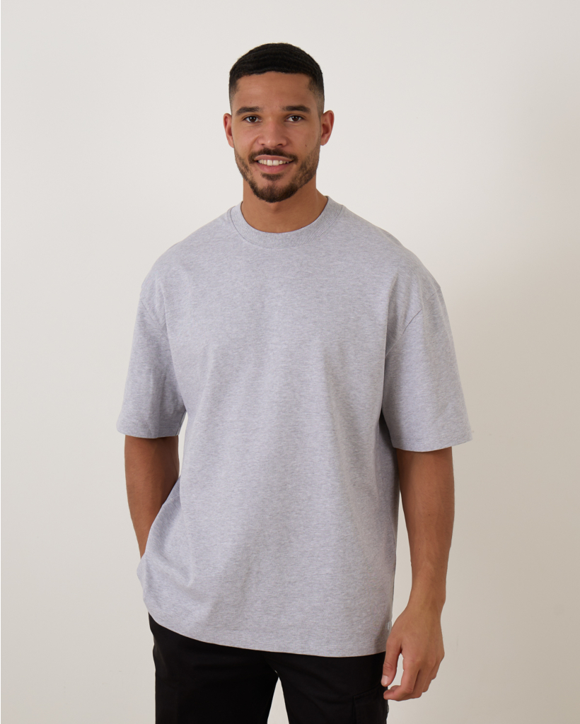George Oversized Tee Grey