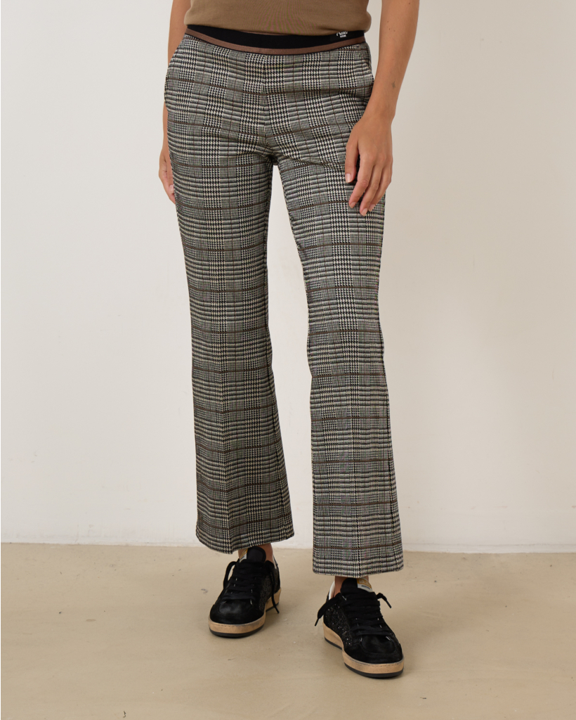 Francoise Cropped Pantalon Check