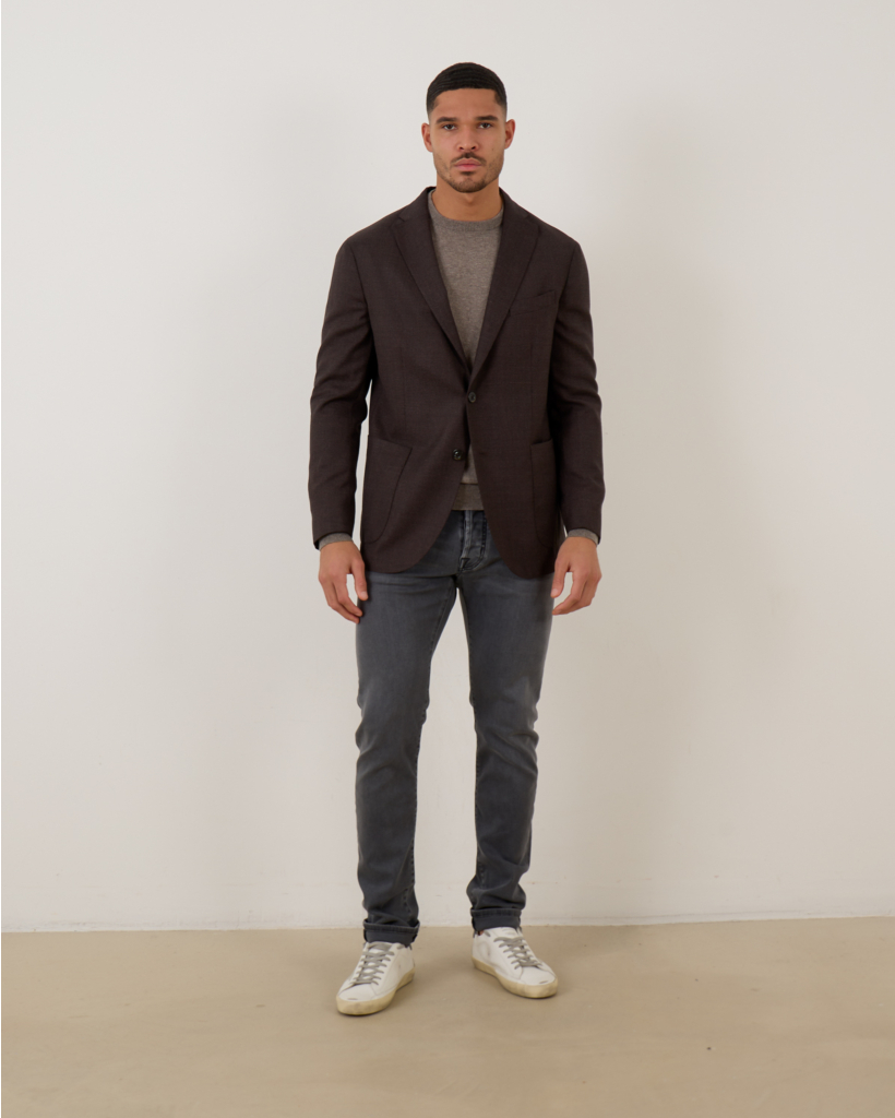 Nick Slim Jeans Grijs
