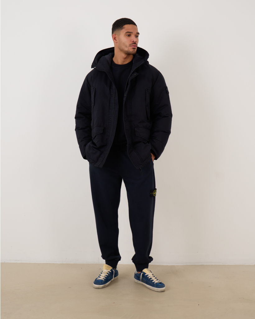 V0020 Halflange Jas Navy Blue