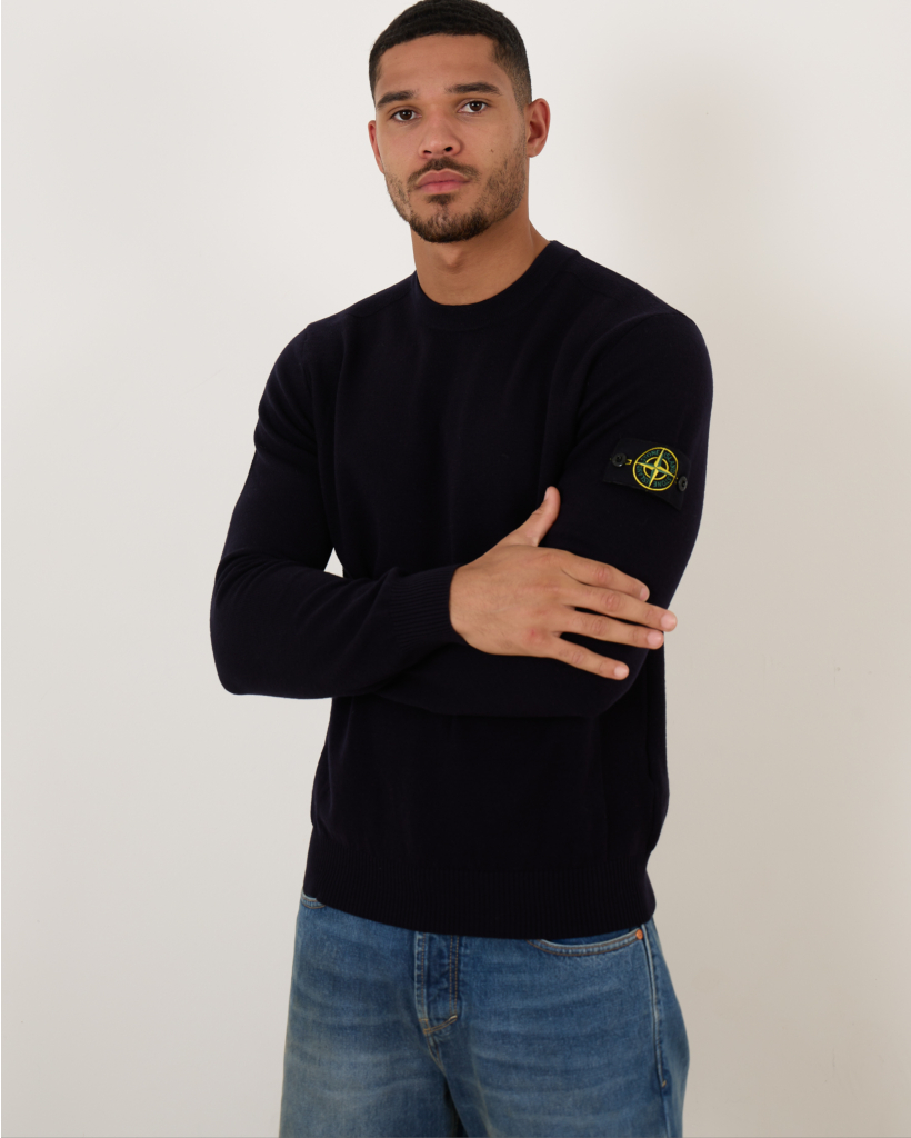 Knit Pullover 5100001 Navy Blue