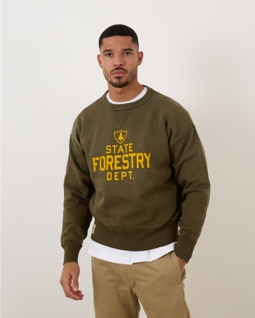 Vintage Sweatshirt met print