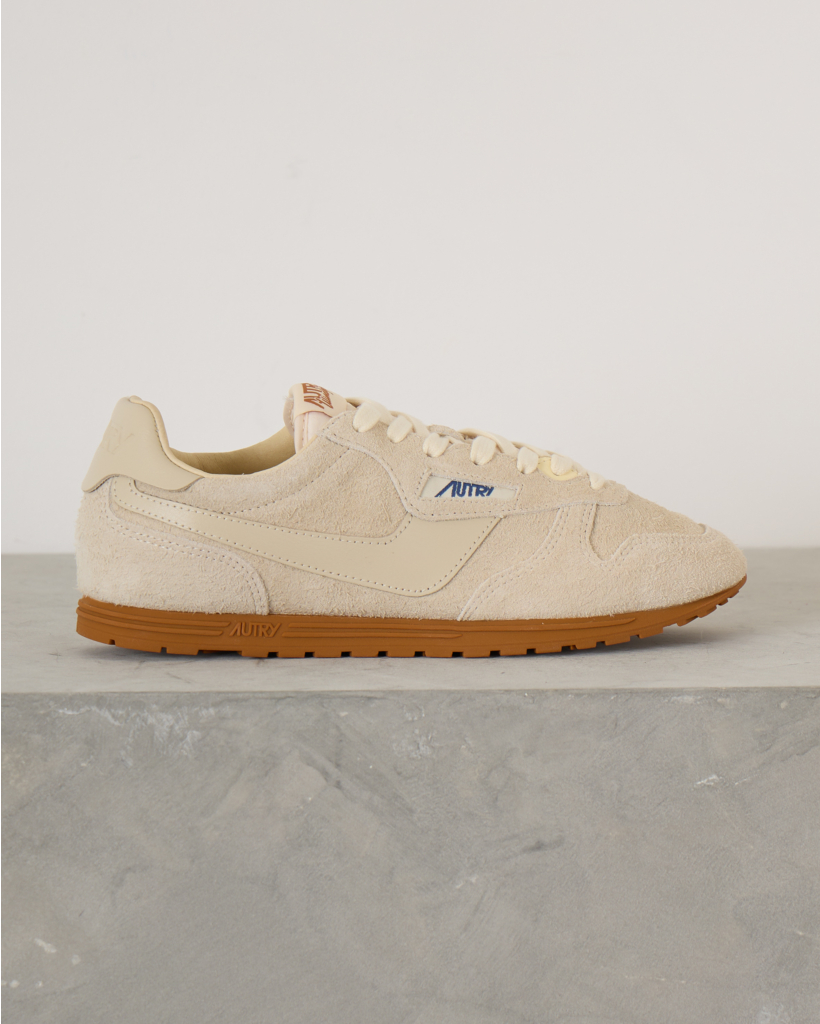 Windspin Suede Sneaker Biscuit