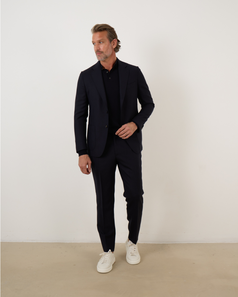 Single breasted Posillipo Pak Navy 