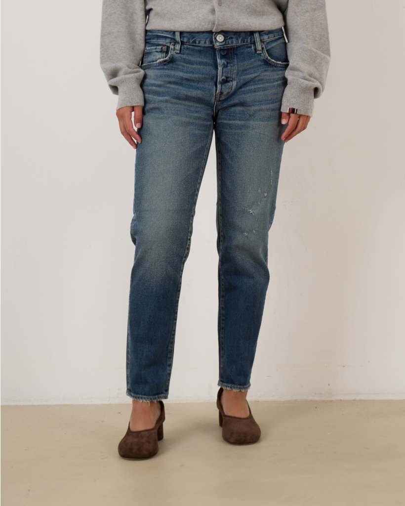 Tapered Jeans Blauw