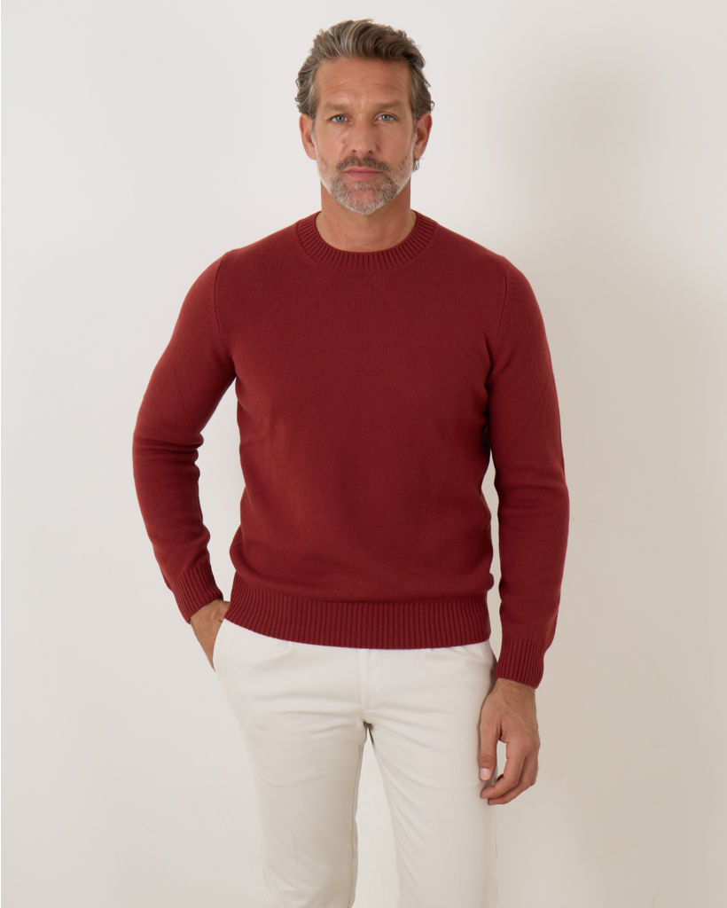 Pullover Brique