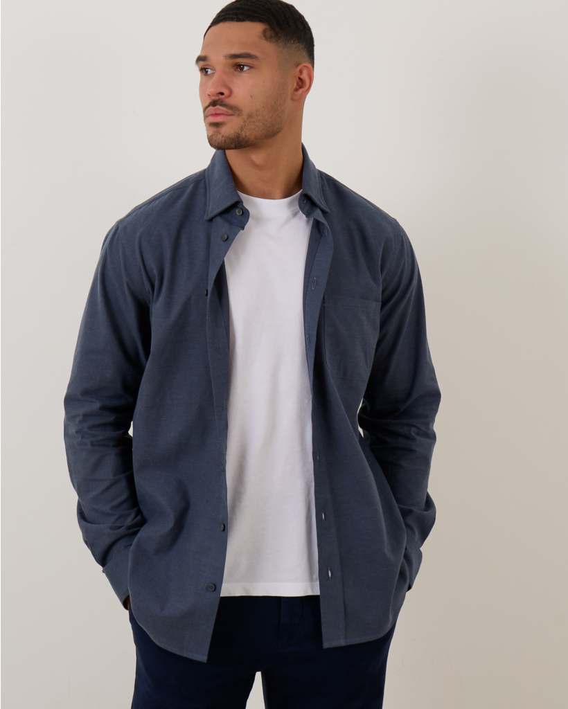 Camicia Classica 2.0 Shirt Blauw