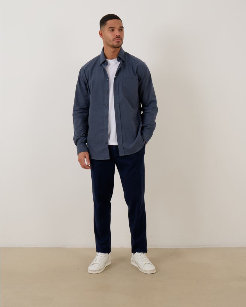 Camicia Classica 2.0 Shirt Blauw