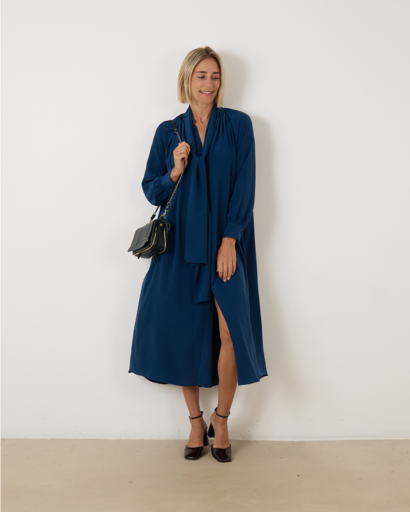 Rhin Dress Ocean Blue