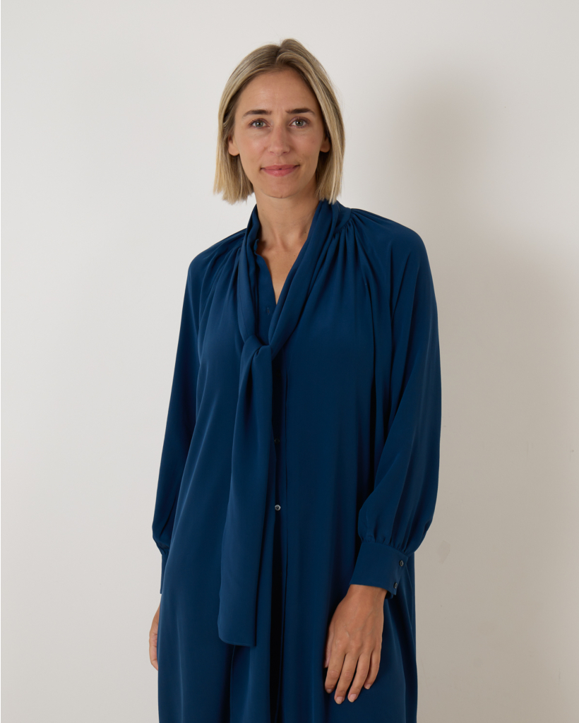 Rhin Dress Ocean Blue