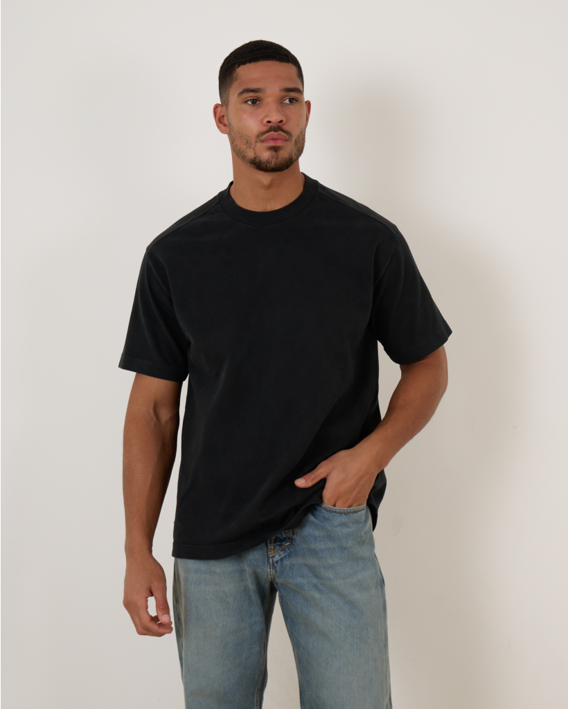 Bruce T-shirt Trashed Black