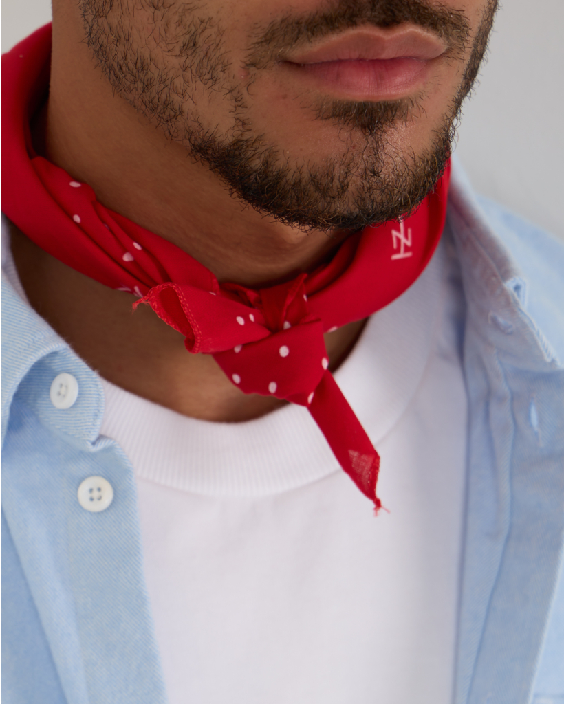 Cross Bandana Red