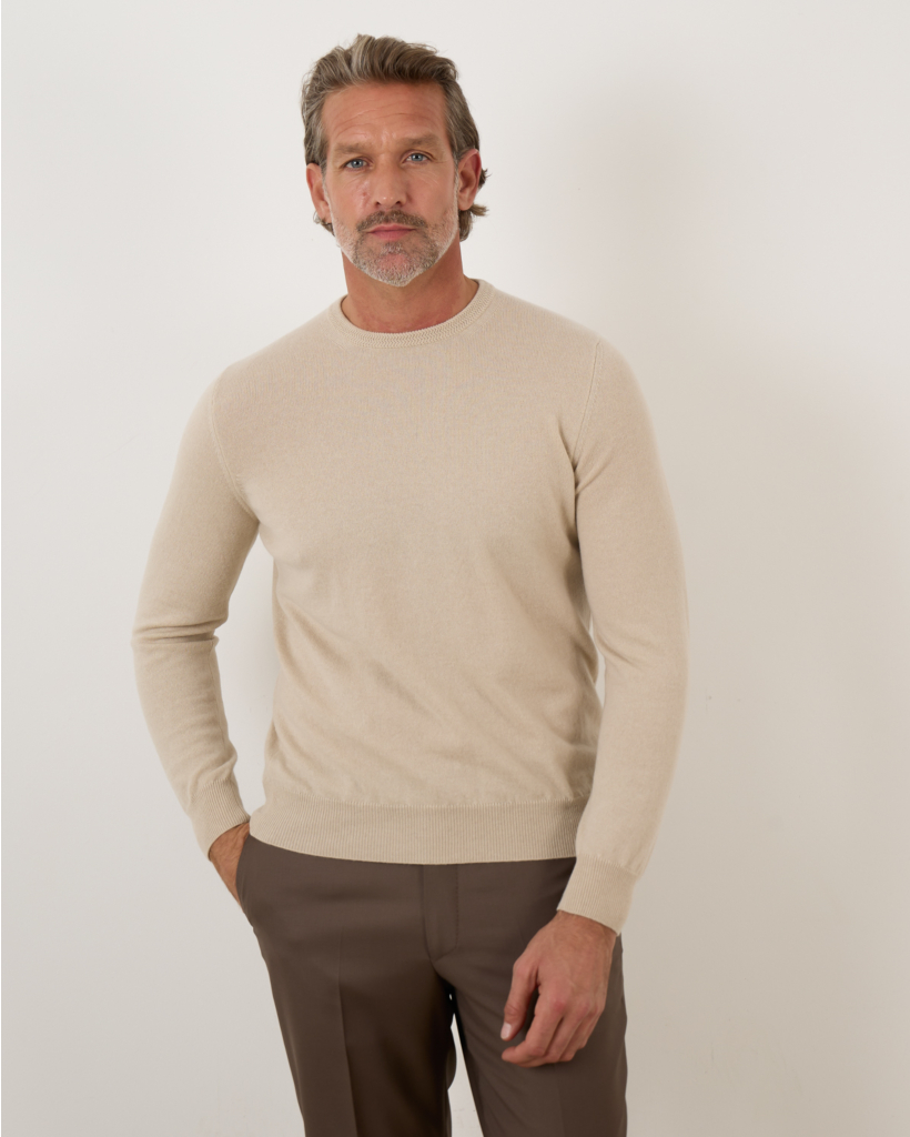 Cashmere Pullover Sand Melange