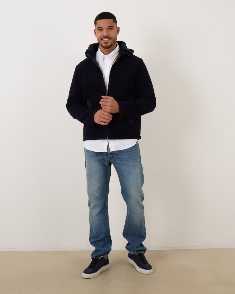 Werner Shetland Jacket Navy 