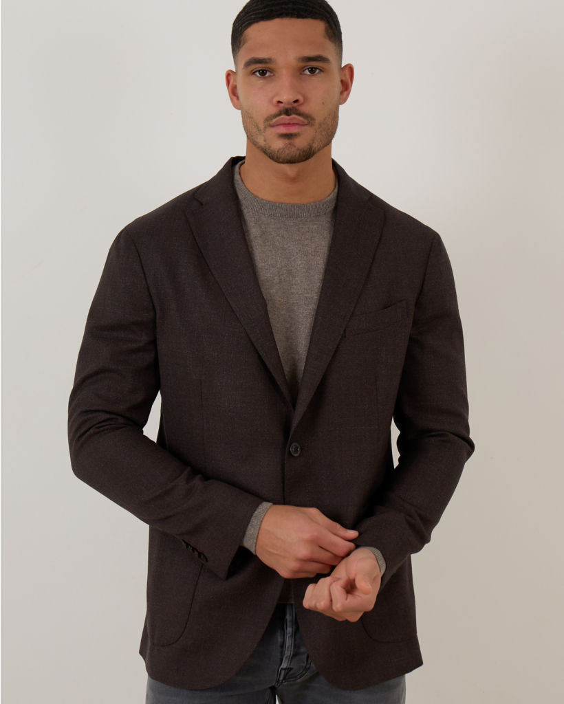 Colbert Single Breasted Donker Bruin