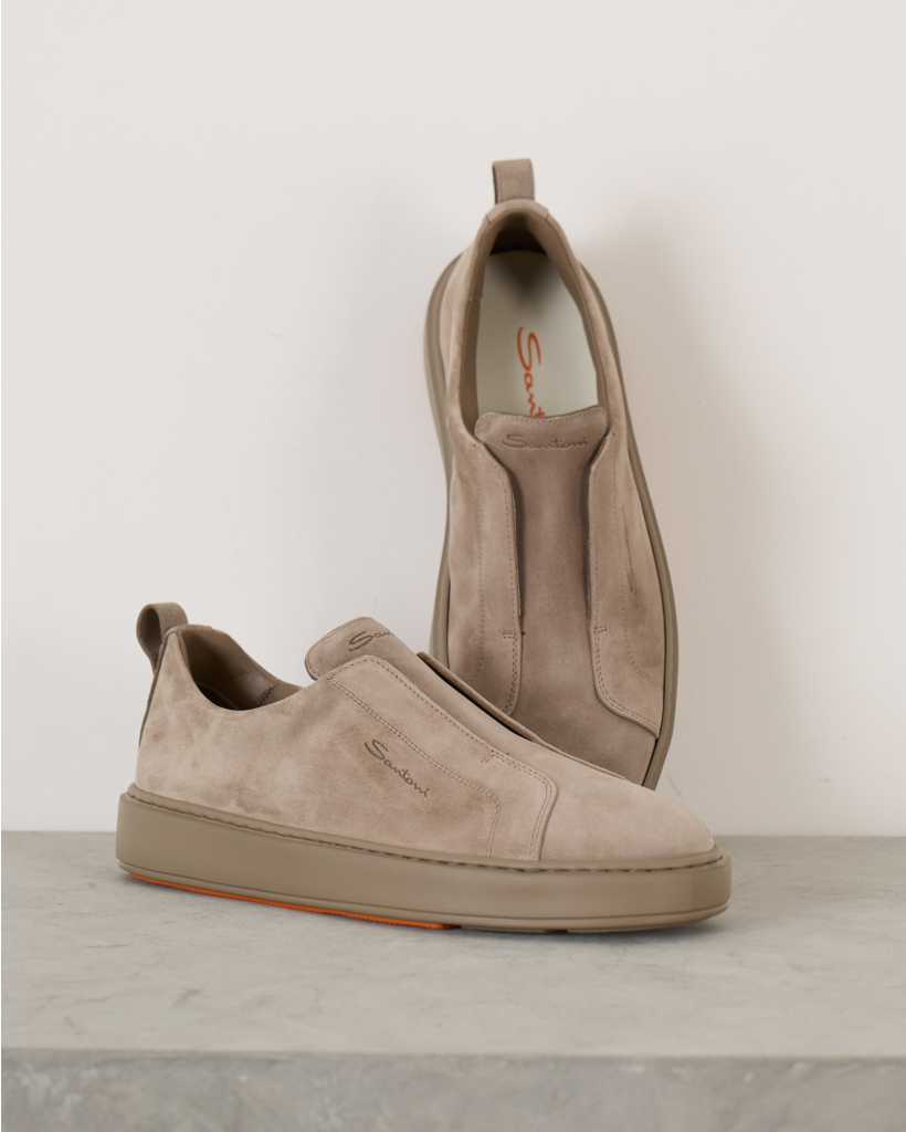 Taupe Slip-on Sneaker