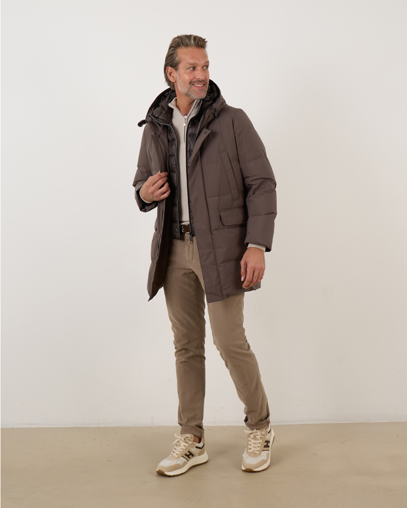 Cashmere Zip Pullover Burro