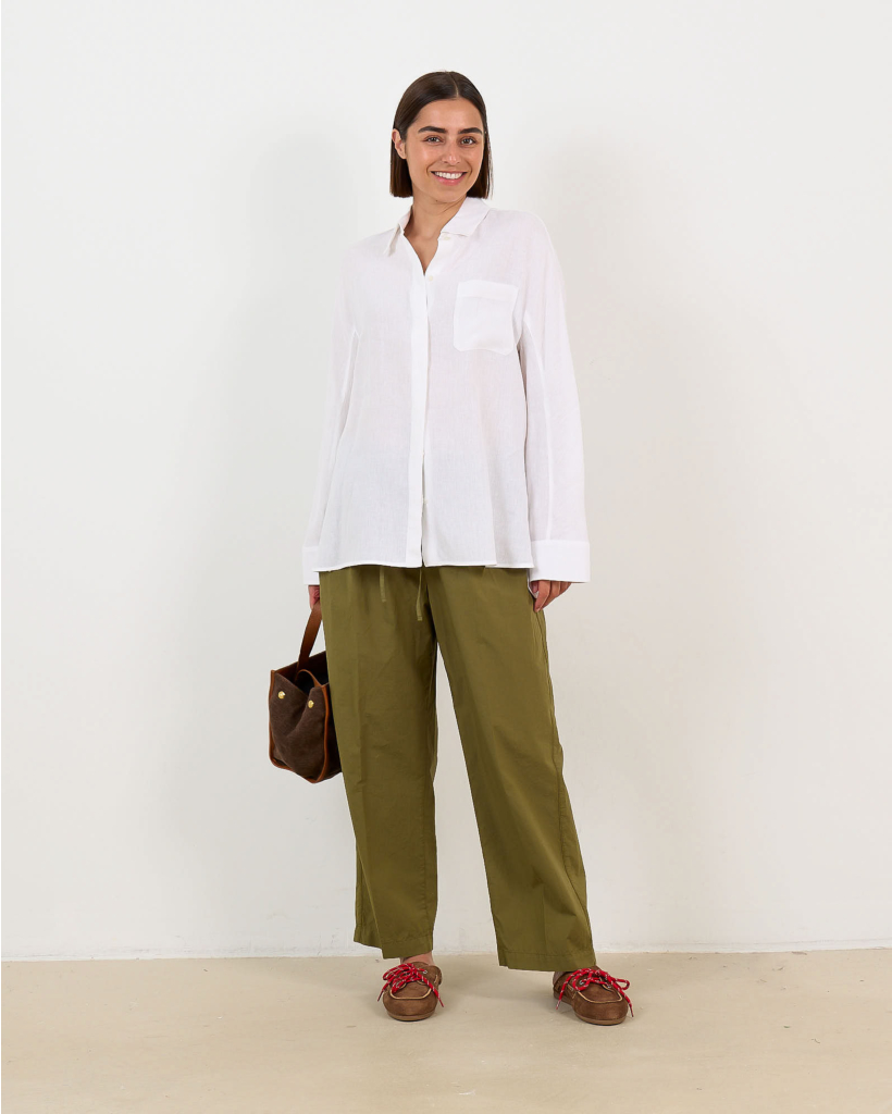 Linnen Blouse Wit