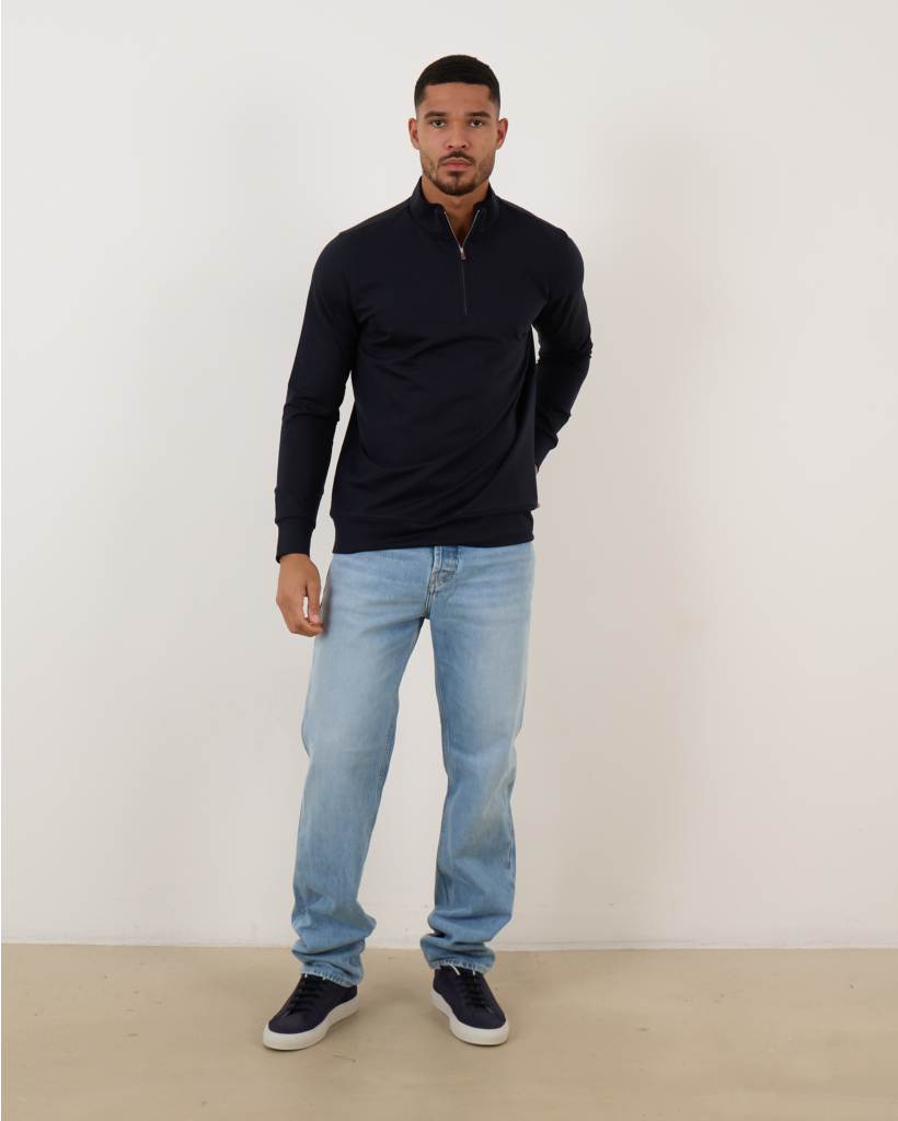 pullover Met Rits Marino