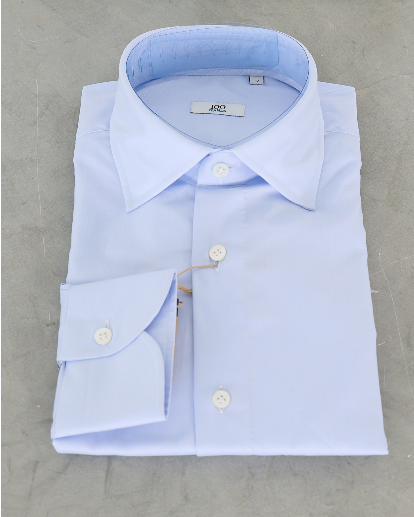 Casual Shirt Lange Mouw Blauw